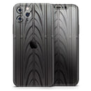 Shiny Black Tire Tread - Protective Skin Wrap & Decal – Compatible with iPhone SE to iPhone 17 Pro Max (All Models)