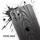 Shiny Black Tire Tread - Protective Skin Wrap & Decal – Compatible with iPhone SE to iPhone 17 Pro Max (All Models)