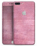 Shiny Pink Diamond Pattern - Skin-kit for the iPhone 8 or 8 Plus