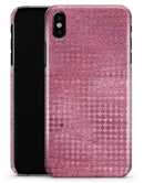 Shiny Pink Diamond Pattern - iPhone X Clipit Case