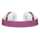 Shiny Pink Fabric Texture Full-Body Skin Kit for the Beats by Dre Solo 3 Wireless Headphones