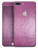 Shiny Pink Fabric Texture - Skin-kit for the iPhone 8 or 8 Plus