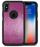 Shiny Pink Fabric Texture - iPhone X OtterBox Case & Skin Kits