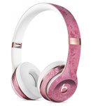 Shiny Pink Floral Pattern Full-Body Skin Kit for the Beats by Dre Solo 3 Wireless Headphones