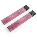 Shiny Pink Floral Pattern - Premium Decal Protective Skin-Wrap Sticker compatible with the Juul Labs vaping device