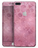 Shiny Pink Floral Pattern - Skin-kit for the iPhone 8 or 8 Plus