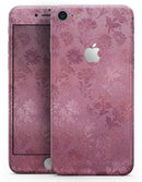 Shiny Pink Floral Pattern - Skin-kit for the iPhone 8 or 8 Plus