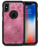 Shiny Pink Floral Pattern - iPhone X OtterBox Case & Skin Kits