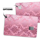 Shiny Pink Roccoco Pattern - Premium Protective Decal Skin-Kit for the Apple Credit Card