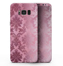 Shiny Pink Roccoco Pattern - Samsung Galaxy S8 Full-Body Skin Kit