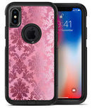Shiny Pink Roccoco Pattern - iPhone X OtterBox Case & Skin Kits