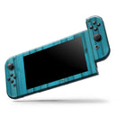 Signature Blue Wood Planks // Skin Decal Wrap Kit for Nintendo Switch Console & Dock, Joy-Cons, Pro Controller, Lite, 3DS XL, 2DS XL, DSi, or Wii - Vinyl Skin Wrap for Nintendo Switch 2, OLED, Lite, Pro Controller, Wii & Classic Handhelds