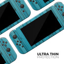 Signature Blue Wood Planks // Skin Decal Wrap Kit for Nintendo Switch Console & Dock, Joy-Cons, Pro Controller, Lite, 3DS XL, 2DS XL, DSi, or Wii - Vinyl Skin Wrap for Nintendo Switch 2, OLED, Lite, Pro Controller, Wii & Classic Handhelds