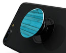 Signature Blue Wood Planks - Skin Kit for PopSockets and other Smartphone Extendable Grips & Stands