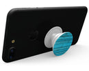 Signature Blue Wood Planks - Skin Kit for PopSockets and other Smartphone Extendable Grips & Stands
