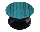 Signature Blue Wood Planks - Skin Kit for PopSockets and other Smartphone Extendable Grips & Stands