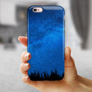 Silhouette Night Sky iPhone 6/6s or 6/6s Plus 2-Piece Hybrid INK-Fuzed Case