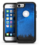 Silhouette Night Sky - iPhone 7 or 7 Plus Commuter Case Skin Kit