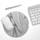 Silver Duct Tape// WaterProof Rubber Foam Backed Anti-Slip Mouse Pad for Home Work Office or Gaming Computer Desk