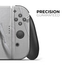 Silver Duct Tape // Skin Decal Wrap Kit for Nintendo Switch Console & Dock, Joy-Cons, Pro Controller, Lite, 3DS XL, 2DS XL, DSi, or Wii - Vinyl Skin Wrap for Nintendo Switch 2, OLED, Lite, Pro Controller, Wii & Classic Handhelds