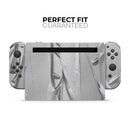 Silver Duct Tape // Skin Decal Wrap Kit for Nintendo Switch Console & Dock, Joy-Cons, Pro Controller, Lite, 3DS XL, 2DS XL, DSi, or Wii - Vinyl Skin Wrap for Nintendo Switch 2, OLED, Lite, Pro Controller, Wii & Classic Handhelds