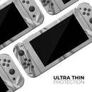 Silver Duct Tape // Skin Decal Wrap Kit for Nintendo Switch Console & Dock, Joy-Cons, Pro Controller, Lite, 3DS XL, 2DS XL, DSi, or Wii - Vinyl Skin Wrap for Nintendo Switch 2, OLED, Lite, Pro Controller, Wii & Classic Handhelds