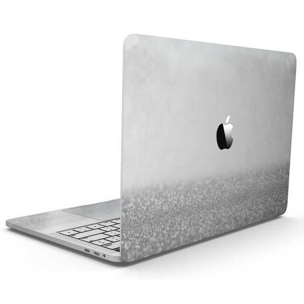 MacBook Pro with Touch Bar Skin Kit - Silver_and_White_Unfocused_Sparkle_Orbs-MacBook_13_Touch_V9.jpg?