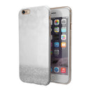 Silver and White Unfocused Sparkle Orbs iPhone 6/6s or 6/6s Plus 2-Piece Hybrid INK-Fuzed Case