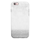 Silver and White Unfocused Sparkle Orbs iPhone 6/6s or 6/6s Plus 2-Piece Hybrid INK-Fuzed Case