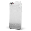 Silver and White Unfocused Sparkle Orbs iPhone 6/6s or 6/6s Plus 2-Piece Hybrid INK-Fuzed Case
