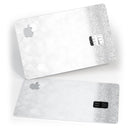Silver and White Unfocused Sparkle Orbs - Premium Protective Decal Skin-Kit for the Apple Credit Card