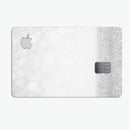 Silver and White Unfocused Sparkle Orbs - Premium Protective Decal Skin-Kit for the Apple Credit Card