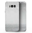 Silver and White Unfocused Sparkle Orbs - Samsung Galaxy S8 Full-Body Skin Kit