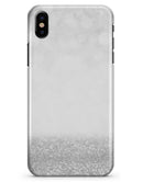 Silver and White Unfocused Sparkle Orbs - iPhone X Clipit Case