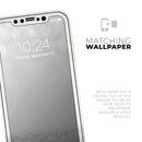 Silver and White Unfocused Sparkle Orbs - Protective Skin Wrap & Decal – Compatible with iPhone SE to iPhone 17 Pro Max (All Models)