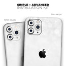 Silver and White Unfocused Sparkle Orbs - Protective Skin Wrap & Decal – Compatible with iPhone SE to iPhone 17 Pro Max (All Models)