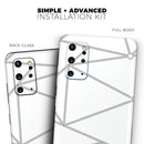 Simple Connect - Premium Vinyl Skin Decal for Samsung Galaxy S25 Ultra, S24, S23, S22 & All Galaxy S Models
