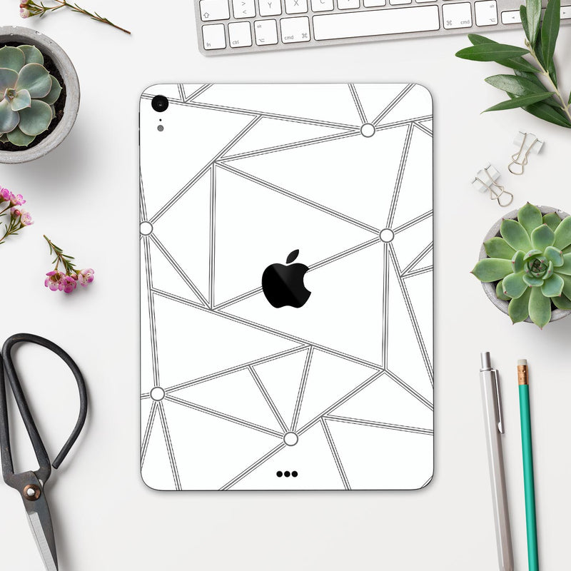 Simple Connect - Full Body Skin Decal for the Apple iPad Pro 12.9", 11", 10.5", 9.7", Air or Mini (All Models Available)