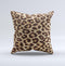 Simple Vector Cheetah Print Ink-Fuzed Decorative Throw Pillow