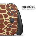 Simple Vector Giraffe Print // Skin Decal Wrap Kit for Nintendo Switch Console & Dock, Joy-Cons, Pro Controller, Lite, 3DS XL, 2DS XL, DSi, or Wii - Vinyl Skin Wrap for Nintendo Switch 2, OLED, Lite, Pro Controller, Wii & Classic Handhelds