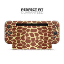 Simple Vector Giraffe Print // Skin Decal Wrap Kit for Nintendo Switch Console & Dock, Joy-Cons, Pro Controller, Lite, 3DS XL, 2DS XL, DSi, or Wii - Vinyl Skin Wrap for Nintendo Switch 2, OLED, Lite, Pro Controller, Wii & Classic Handhelds