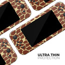 Simple Vector Giraffe Print // Skin Decal Wrap Kit for Nintendo Switch Console & Dock, Joy-Cons, Pro Controller, Lite, 3DS XL, 2DS XL, DSi, or Wii - Vinyl Skin Wrap for Nintendo Switch 2, OLED, Lite, Pro Controller, Wii & Classic Handhelds