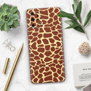Simple Vector Giraffe Print - Premium Vinyl Skin Decal for Samsung Galaxy S25 Ultra, S24, S23, S22 & All Galaxy S Models