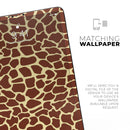 Simple Vector Giraffe Print - Full Body Skin Decal for the Apple iPad Pro 12.9", 11", 10.5", 9.7", Air or Mini (All Models Available)