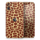 Simple Vector Giraffe Print - Protective Skin Wrap & Decal – Compatible with iPhone SE to iPhone 17 Pro Max (All Models)