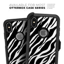 Simple Vector Zebra Animal Print - Skin Kit for the iPhone OtterBox Cases