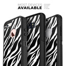 Simple Vector Zebra Animal Print - Skin Kit for the iPhone OtterBox Cases