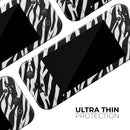 Simple Vector Zebra Animal Print // Skin Decal Wrap Kit for Nintendo Switch Console & Dock, Joy-Cons, Pro Controller, Lite, 3DS XL, 2DS XL, DSi, or Wii - Vinyl Skin Wrap for Nintendo Switch 2, OLED, Lite, Pro Controller, Wii & Classic Handhelds