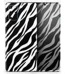 Simple Vector Zebra Animal Print - Premium Vinyl Skin Decal for Samsung Galaxy S25 Ultra, S24, S23, S22 & All Galaxy S Models