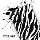 Simple Vector Zebra Animal Print - Premium Vinyl Skin Decal for Samsung Galaxy S25 Ultra, S24, S23, S22 & All Galaxy S Models